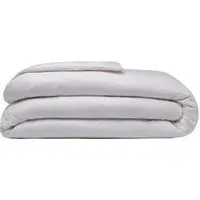 King Size Duvet Cover - Grey, Brushed Cotton