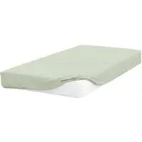 King Size Fitted Bed Sheet - Green, Cotton Polyester