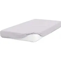 King Size Fitted Bed Sheet - Grey, Brushed Cotton