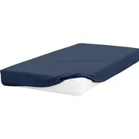 King Size Fitted Bed Sheet - Navy, Cotton Polyester