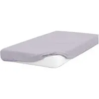 King Size Fitted Bed Sheet - Purple, Brushed Cotton