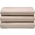 King Size Flat Bed Sheet - Cream, Brushed Cotton