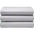 King Size Flat Bed Sheet - Grey, Brushed Cotton
