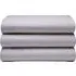 King Size Flat Bed Sheet - Heather, Brushed Cotton