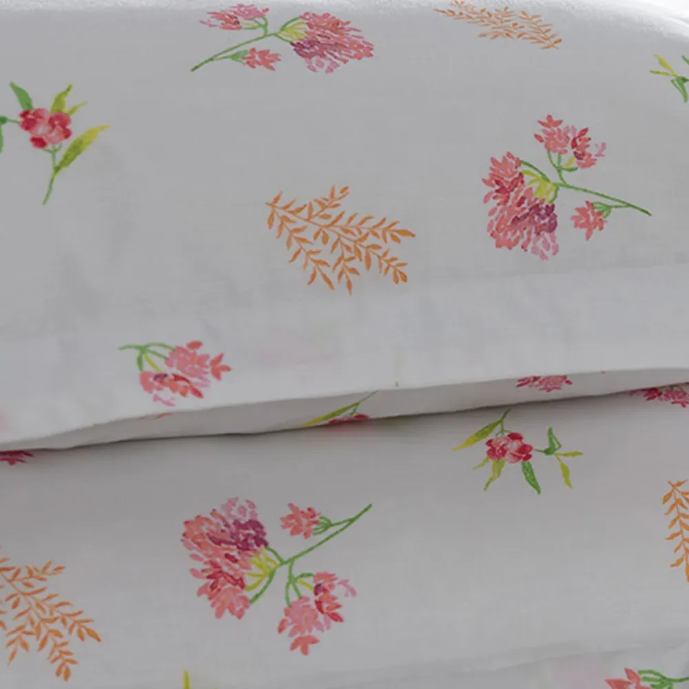Larissa Floral Oxford Pillowcase 2 Pack - Multi