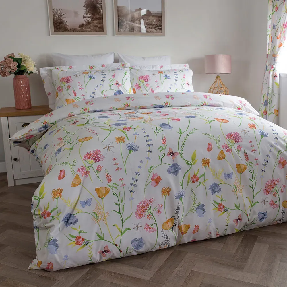 Larissa King Size Floral Duvet Set - Multi