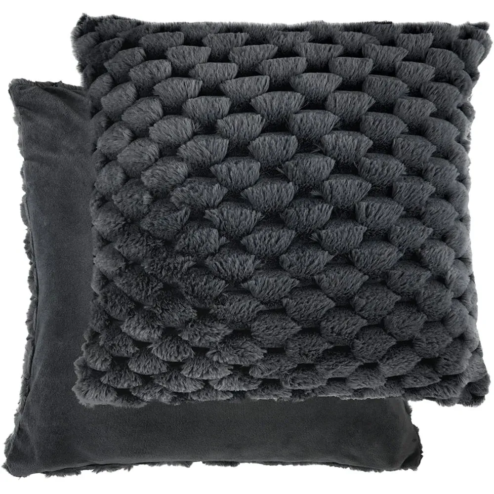 Leah Collection Cushion Cover - Black image