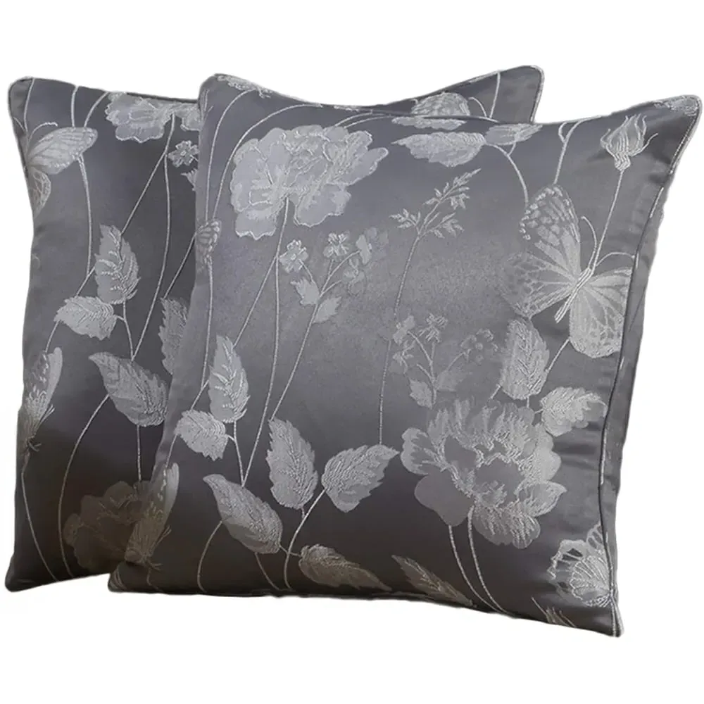 Meadow Cushion Cover - Grey