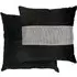Melia Cushion Cover - Black