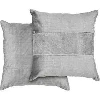 Melia Cushion Cover - Grey
