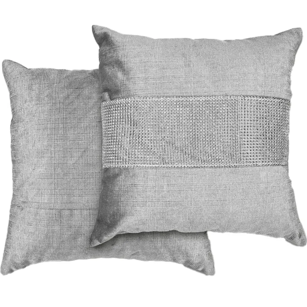 Melia Cushion Cover - Grey