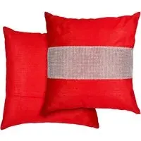 Melia Cushion Cover - Red