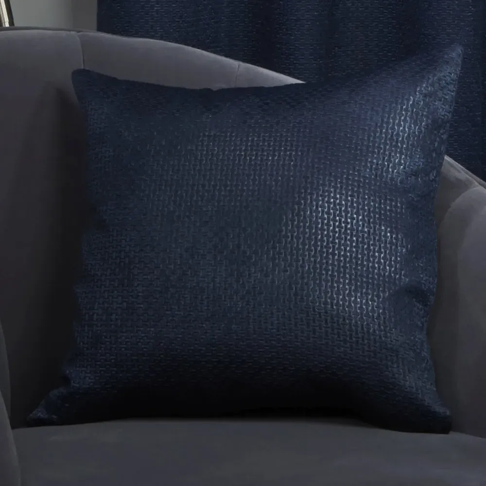 Metro Cushion Cover - Navy