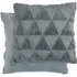 Newton Triangle Soft Touch Cushion Cover - Charcoal