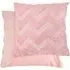 Newton Zig Zag Cushion Cover - Blush Pink