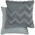 Newton Zig Zag Cushion Cover - Charcoal