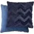 Newton Zig Zag Cushion Cover - Navy