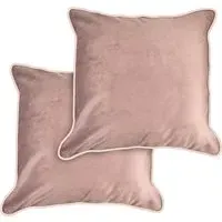 Plush Velvet Cushion Cover - Cream