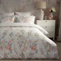 Rieva Super King Size Floral Duvet Cover Set - Multi, Cotton