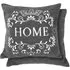 Simply Home Square Cushion Cover - Charcoal