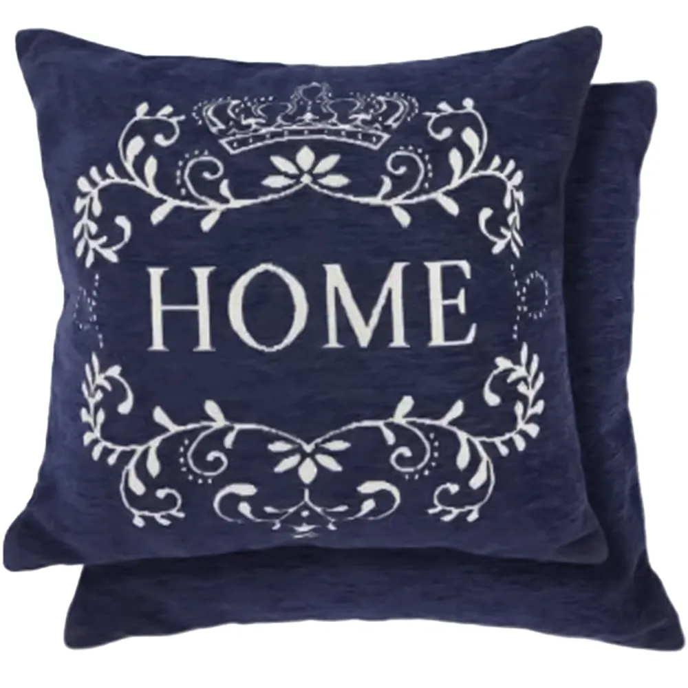 Simply Home Square Cushion Cover - Navy