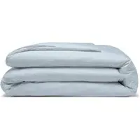 Single Duck Egg Duvet Cover - Blue, Cotton Polyester