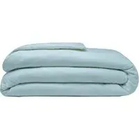 Single Duvet Cover - Blue, Brushed Cotton
