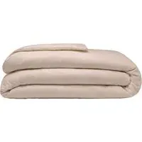 Single Duvet Cover - Cream, Brushed Cotton