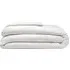 Single Duvet Cover - White, Brushed Cotton