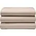 Single Flat Bed Sheet - Cream, Brushed Cotton