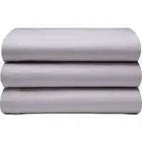Single Flat Bed Sheet - Heather, Brushed Cotton
