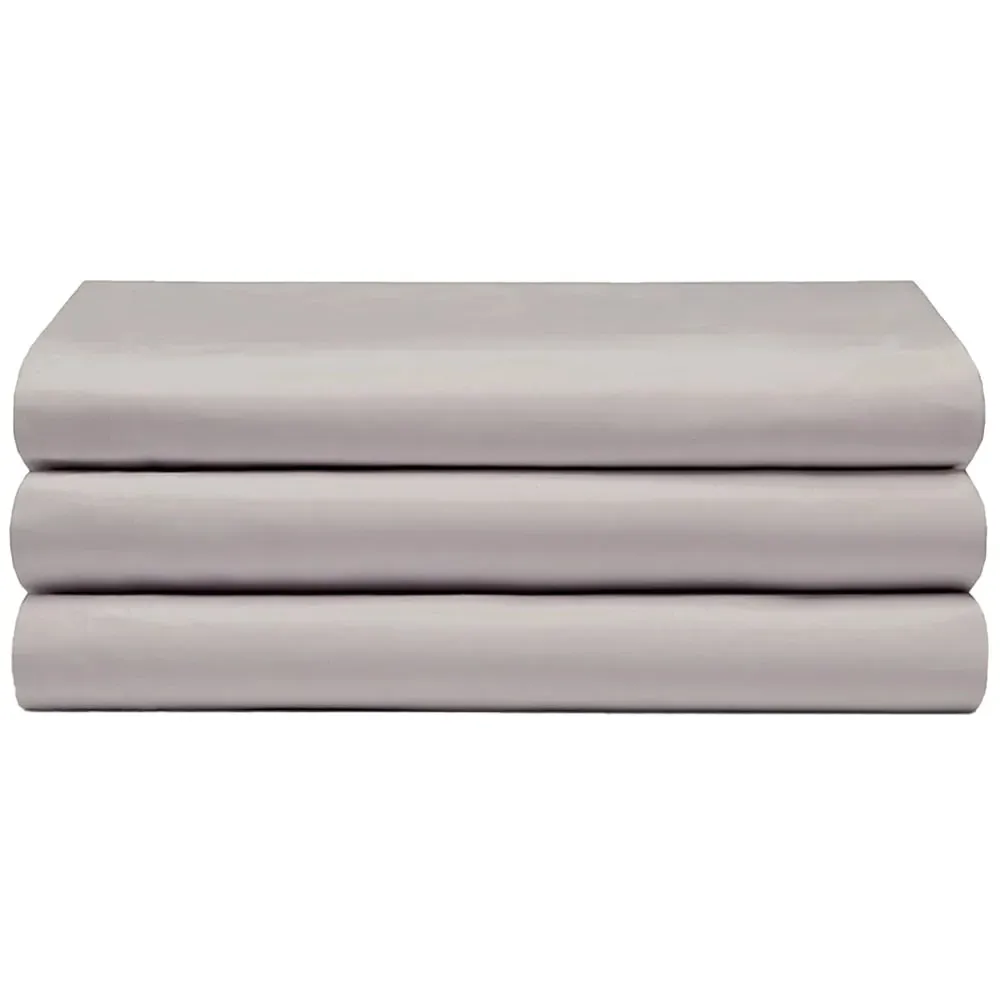 Single Flat Bed Sheet - Mushroom