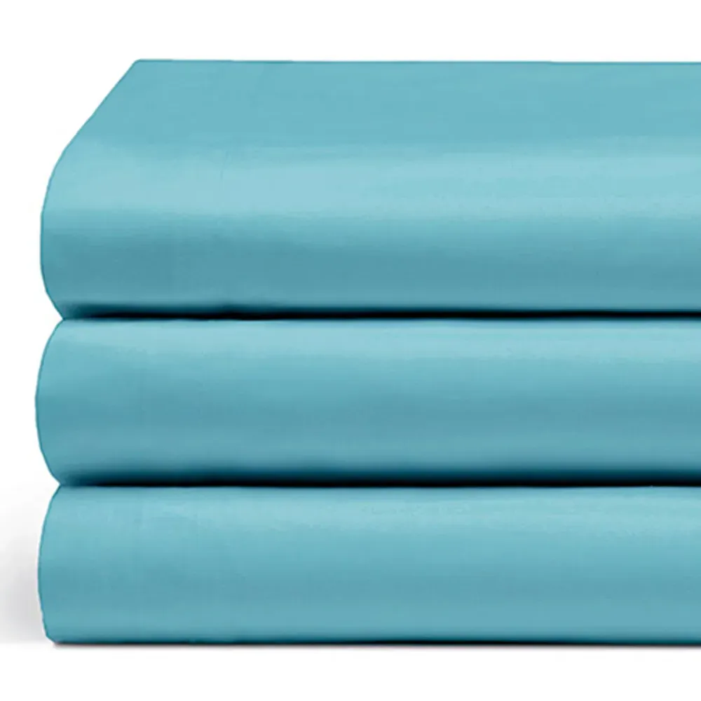 Single Flat Bed Sheet - Teal