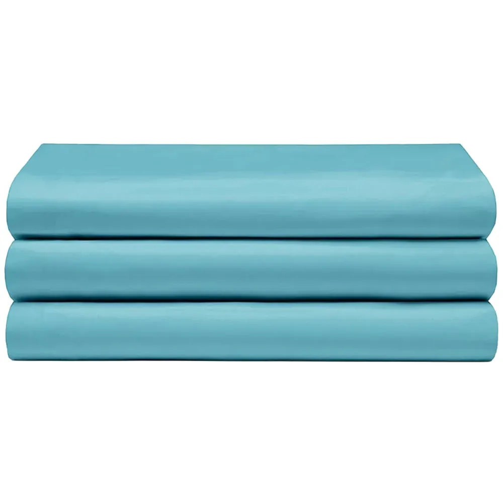 Single Flat Bed Sheet - Teal