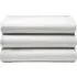 Single Flat Bed Sheet - White, Brushed Cotton