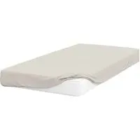 Small Double Deep Fitted Bed Sheet - Ivory