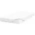 Small Double Deep Fitted Bed Sheet - White, Cotton Polyester