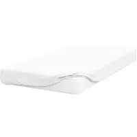 Super King Deep Fitted Bed Sheet - White, Cotton Polyester