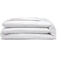 Super King Duvet Cover - White, Cotton Polyester