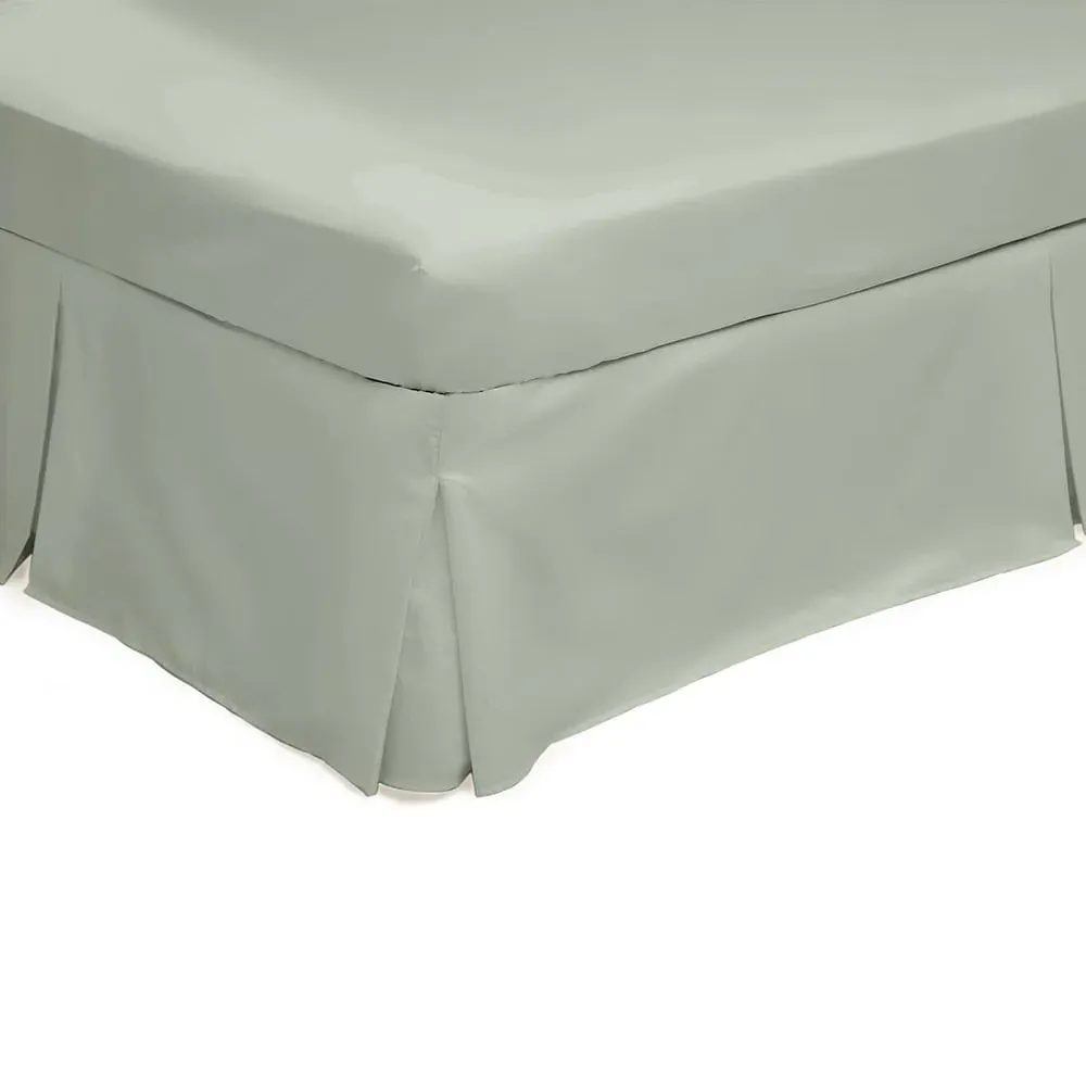 Super King Platform Valance - Apple Green, Cotton Polyester