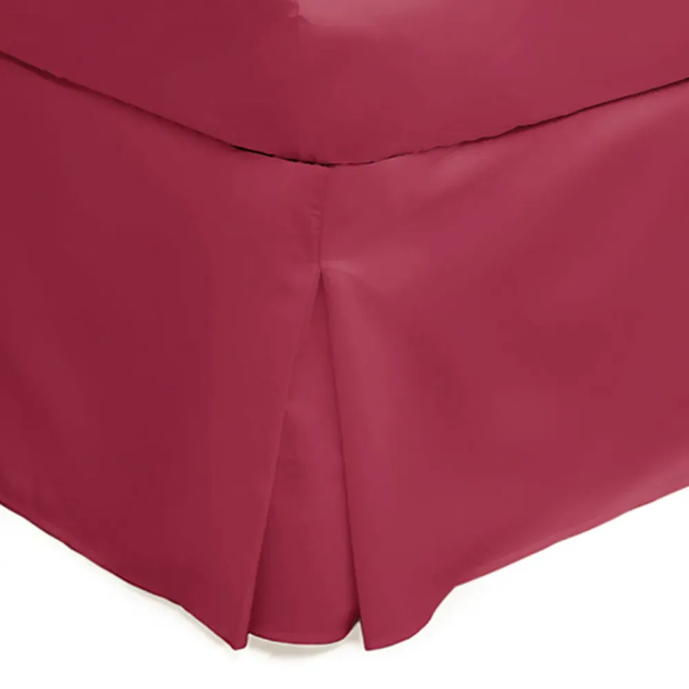 Super King Platform Valance - Red