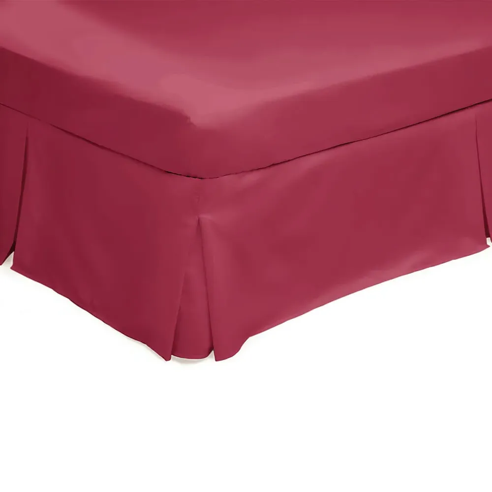 Super King Platform Valance - Red