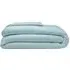Super King Size Duvet Cover - Blue, Brushed Cotton