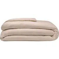 Super King Size Duvet Cover - Cream, Brushed Cotton