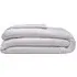 Super King Size Duvet Cover - Grey, Brushed Cotton