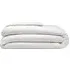 Super King Size Duvet Cover - White, Brushed Cotton