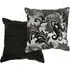 Swirls Cushion Cover - Black