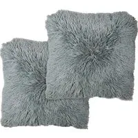 Teddy Cushion Cover - Grey
