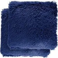 Teddy Cushion Cover - Navy