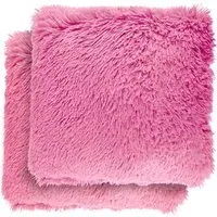 Teddy Cushion Cover - Pink